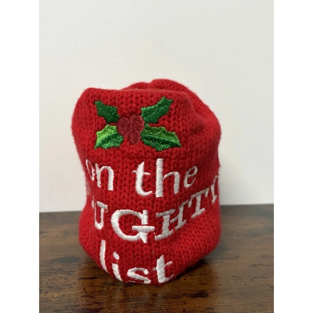 Wondershop Drink Cookie Mitten Hand Warmer Red Christmas Holiday OS